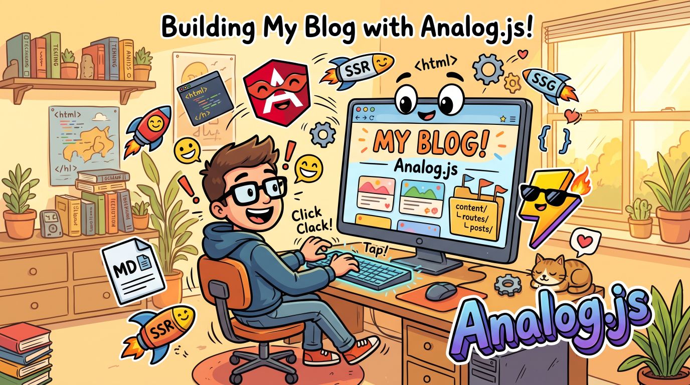 使用 Analog.js 建立 Blog